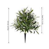 Maxbell Artificial Olive Tree Realistic Bushes Plants for Wedding Farmhouse Backyard