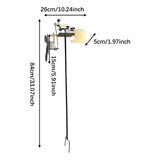 Maxbell Handmade Metal Drummer Windmill Art Sculpture for Backyard Home Outdoor