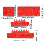 Maxbell 4x Wood Graining Tools Rubber Premium for All Surface Wood Grain Paint Tool