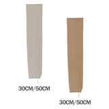 Maxbell Patio Umbrella Cover Oxford Cloth Garden Parasol Cover for Yard Lawn Camping Beige 153 cmx30 cm