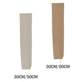 Maxbell Patio Umbrella Cover Oxford Cloth Garden Parasol Cover for Yard Lawn Camping Beige 153 cmx30 cm