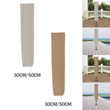Maxbell Patio Umbrella Cover Oxford Cloth Garden Parasol Cover for Yard Lawn Camping Beige 153 cmx30 cm