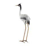 Maxbell Red Crowned Crane Statue Weatherproof for Waterscape Indoor Outdoor Backyard
