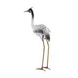 Maxbell Red Crowned Crane Statue Weatherproof for Waterscape Indoor Outdoor Backyard