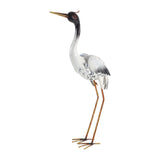 Maxbell Red Crowned Crane Statue Weatherproof for Waterscape Indoor Outdoor Backyard