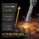 Maxbell 42 in 1 Screwdriver Set Accessories DIY Crafting Project for Bicycle Home PC