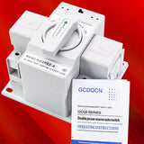 Maxbell Changeover Switch Universal Waterproof Base Box for Control Circuit Home Use