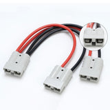 Maxbell 50A for Plug Connector Cable Sturdy Lightweight Compact 1 to 2 30cm