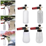 Maxbell Foam Lance Bottle for Garden Lawn Planter House Cleaning Window Washing White 1L