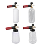 Maxbell Foam Lance Bottle for Garden Lawn Planter House Cleaning Window Washing White 1L