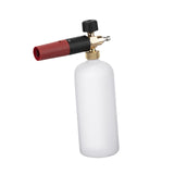 Maxbell Foam Lance Bottle for Garden Lawn Planter House Cleaning Window Washing White 1L