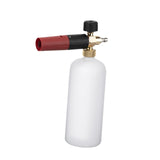 Maxbell Foam Lance Bottle for Garden Lawn Planter House Cleaning Window Washing White 1L