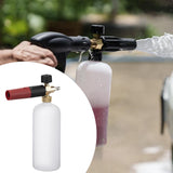 Maxbell Foam Lance Bottle for Garden Lawn Planter House Cleaning Window Washing White 1L