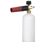 Maxbell Foam Lance Bottle for Garden Lawn Planter House Cleaning Window Washing White 1L