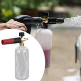 Maxbell Foam Lance Bottle for Garden Lawn Planter House Cleaning Window Washing Clear 1L