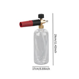 Maxbell Foam Lance Bottle for Garden Lawn Planter House Cleaning Window Washing Clear 1L