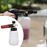 Maxbell Foam Lance Bottle for Garden Lawn Planter House Cleaning Window Washing White 1.5L