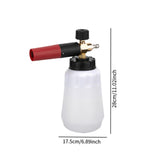 Maxbell Foam Lance Bottle for Garden Lawn Planter House Cleaning Window Washing White 1.5L