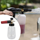 Maxbell Foam Lance Bottle for Garden Lawn Planter House Cleaning Window Washing Clear 1.5L