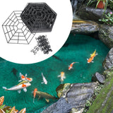 Maxbell 20Pcs Fishing Pond Net Protectors Protective Covers for Decoration Park