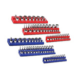 Maxbell 6 Pieces Magnetic Socket Organizers Socket Holders for Tool Drawer Workbench