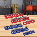 Maxbell 6 Pieces Magnetic Socket Organizers Socket Holders for Tool Drawer Workbench