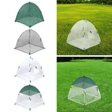 Maxbell Plant Shade Tent Sun Protection Raised Garden Bed Outdoor Plants Plant Cover Green