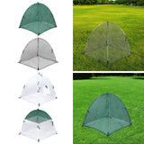 Maxbell Plant Shade Tent Sun Protection Raised Garden Bed Outdoor Plants Plant Cover Green