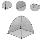 Maxbell Plant Shade Tent Sun Protection Raised Garden Bed Outdoor Plants Plant Cover Black