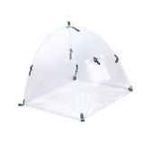 Maxbell Plant Shade Tent Sun Protection Raised Garden Bed Outdoor Plants Plant Cover White