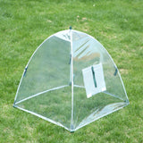 Maxbell Plant Shade Tent Sun Protection Raised Garden Bed Outdoor Plants Plant Cover White