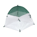 Maxbell Plant Shade Tent Sun Protection Raised Garden Bed Outdoor Plants Plant Cover Green White