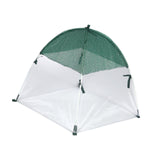 Maxbell Plant Shade Tent Sun Protection Raised Garden Bed Outdoor Plants Plant Cover Green White