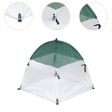 Maxbell Plant Shade Tent Sun Protection Raised Garden Bed Outdoor Plants Plant Cover Green White