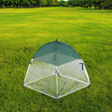 Maxbell Plant Shade Tent Sun Protection Raised Garden Bed Outdoor Plants Plant Cover Green White