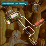 Maxbell Handy Corn Strip Tool Manual Portable Corn Thresher Peeling for Kitchen Home