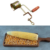 Maxbell Handy Corn Strip Tool Manual Portable Corn Thresher Peeling for Kitchen Home