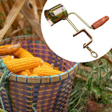 Maxbell Handy Corn Strip Tool Manual Portable Corn Thresher Peeling for Kitchen Home
