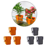 Maxbell 3x Aquarium Plant Basket Landscape for Aquarium Decoration Hydroponic Basket Orange