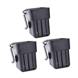 Maxbell 3x Aquarium Plant Basket Landscape for Aquarium Decoration Hydroponic Basket Black