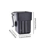 Maxbell 3x Aquarium Plant Basket Landscape for Aquarium Decoration Hydroponic Basket Black