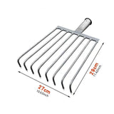 Maxbell Garden Weeder Head Claw Remover Tool Accessories for Gardening Farm Backyard 8 Teeth