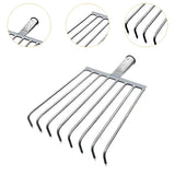 Maxbell Garden Weeder Head Claw Remover Tool Accessories for Gardening Farm Backyard 8 Teeth
