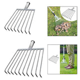 Maxbell Garden Weeder Head Claw Remover Tool Accessories for Gardening Farm Backyard 8 Teeth