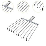 Maxbell Garden Weeder Head Claw Remover Tool Accessories for Gardening Farm Backyard 10 Teeth