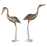 Maxbell Retro Birds Figurine Display Garden Courtyard for Sidewalks Hallway Festivals Lower Head