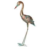 Maxbell Retro Birds Figurine Display Garden Courtyard for Sidewalks Hallway Festivals Lower Head