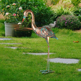 Maxbell Retro Birds Figurine Display Garden Courtyard for Sidewalks Hallway Festivals Lower Head
