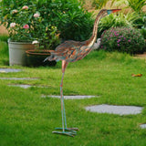 Maxbell Retro Birds Figurine Display Garden Courtyard for Sidewalks Hallway Festivals Raise Head