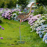 Maxbell Retro Birds Figurine Display Garden Courtyard for Sidewalks Hallway Festivals Raise Head